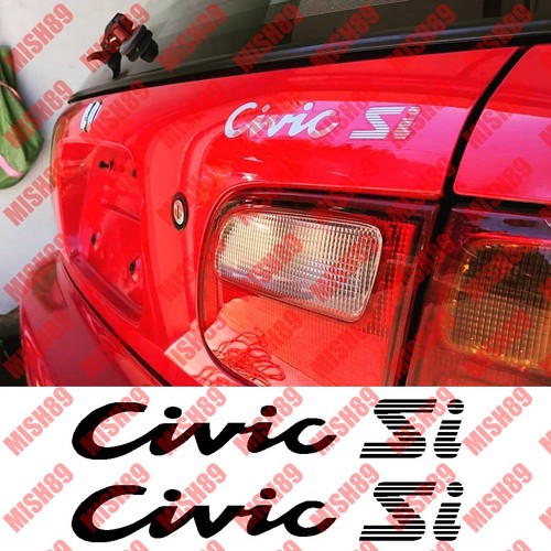 Honda civic hatchback decal - honda,